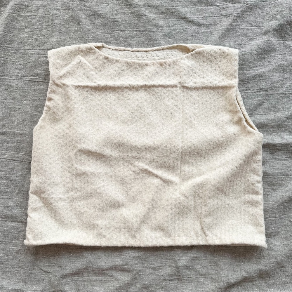 Once Woven Wares Hand-sewn Shell Top